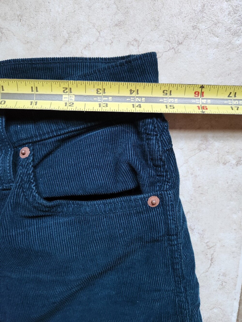 Twin Doves Emerson Fry Treasure Straight Corduroy Pants 29 Green - Picture 12 of 15